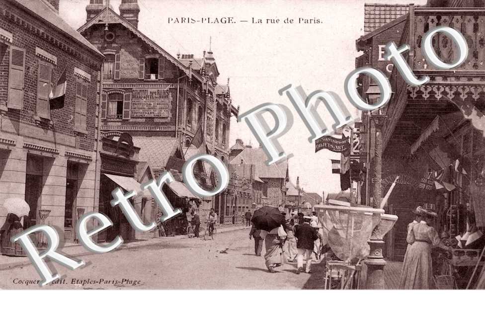 PARIS-PLAGE La rue de Paris