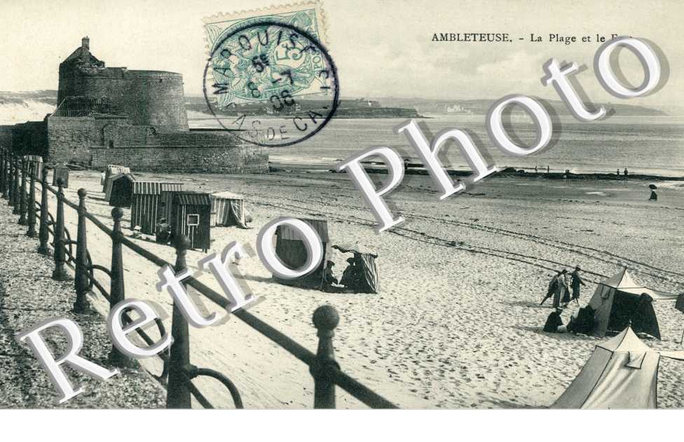 la plage et le fort