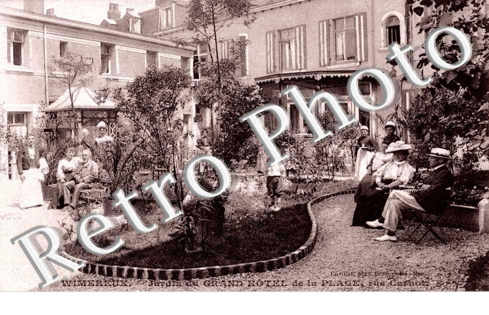 jardin du grand hotel de la plage