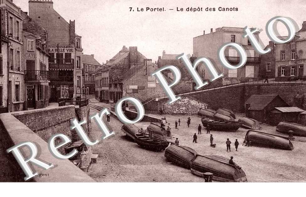 Le depot des canots
