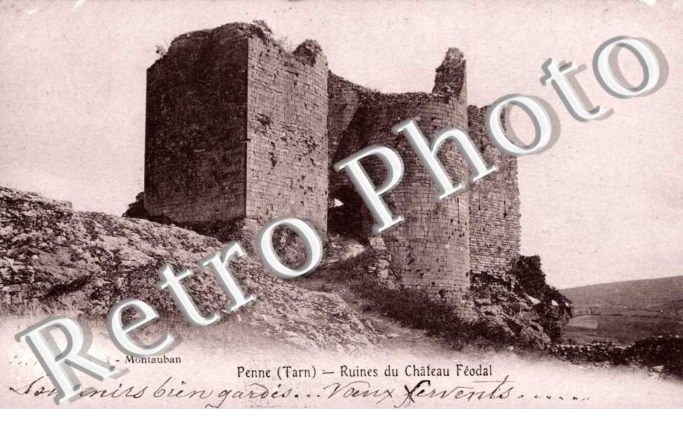 Ruines du chateau feodal