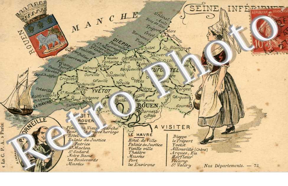 la Carte geographique