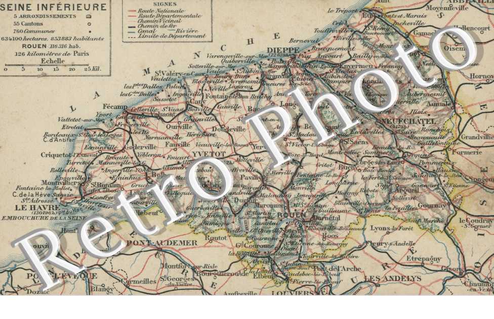 la Carte geographique