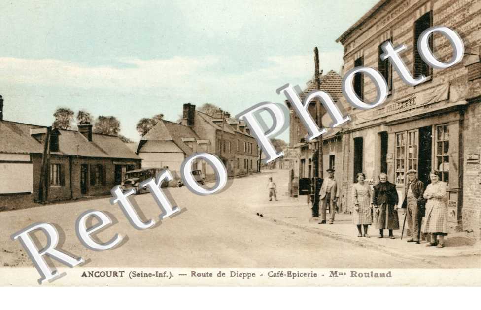 route de Dieppe, cafe-epicerie, Mme Rouland