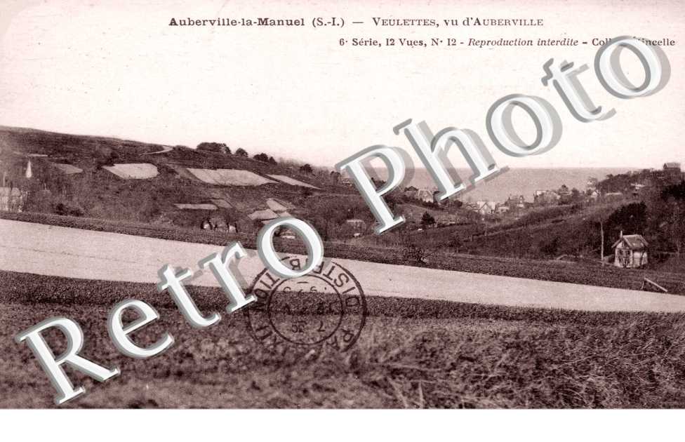 Veulettes, vue d'Auberville