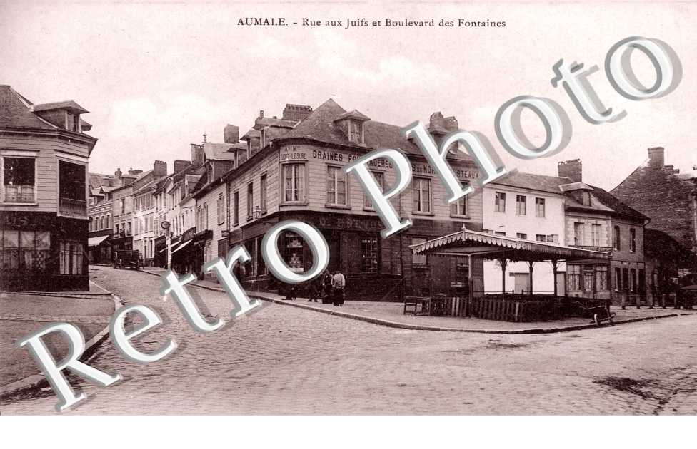 Rue aux Juifs et Boulevard des Fontaines