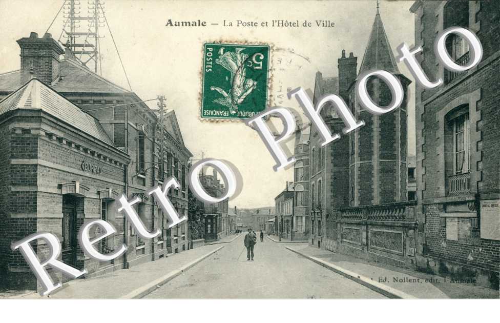 La Poste et l'Hotel de Ville