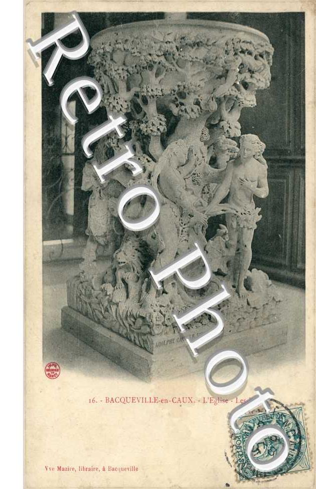 Interieur de l'eglise - les Fonds