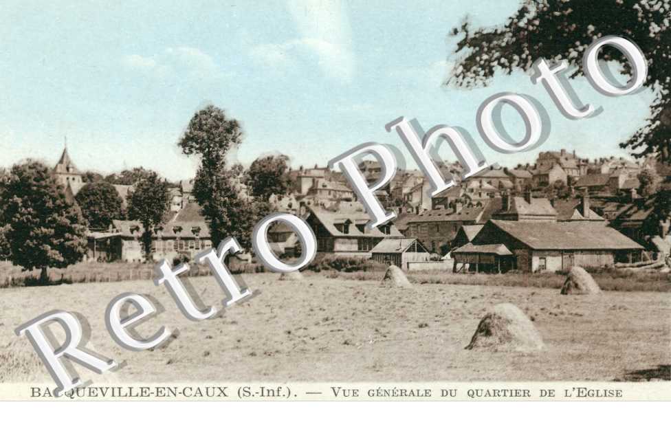 vue generale du quartier de l'eglise
