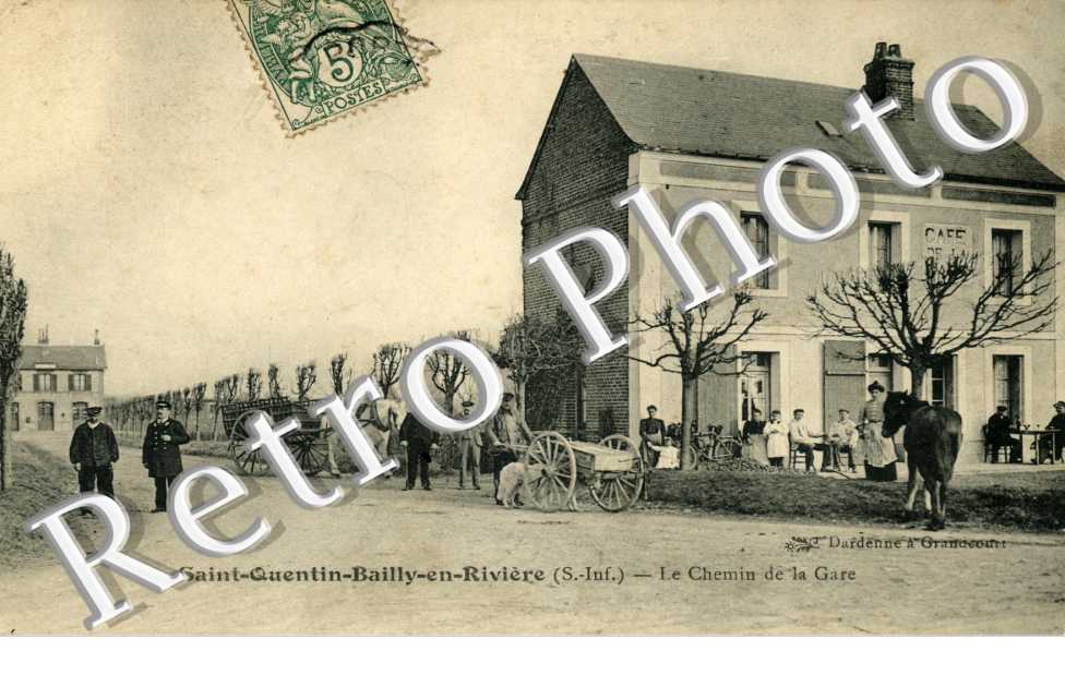 Saint Quentin, le Chemin de la Gare
