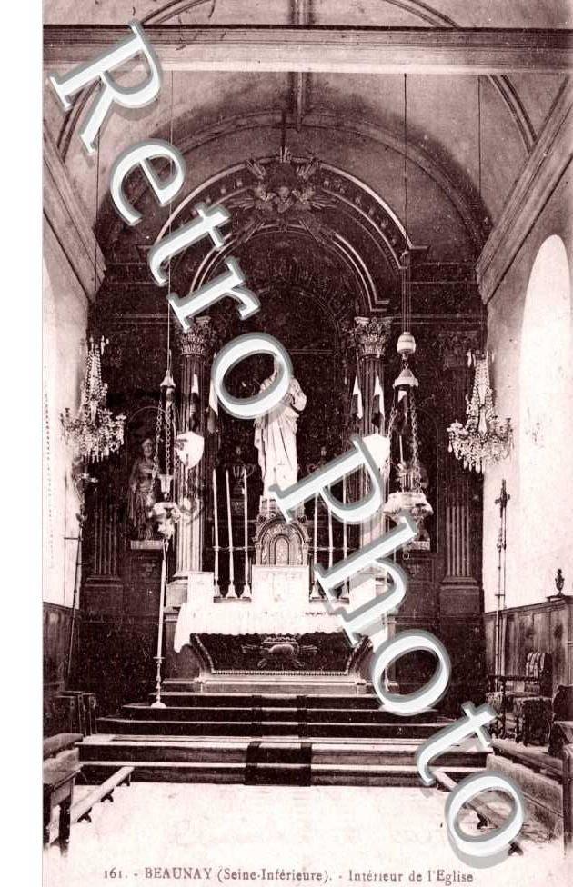 Beaunay, interieur de l'Eglise