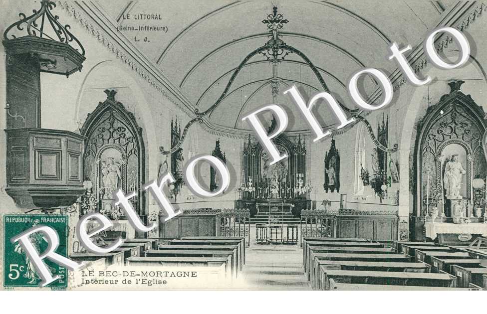 interieur de l'eglise