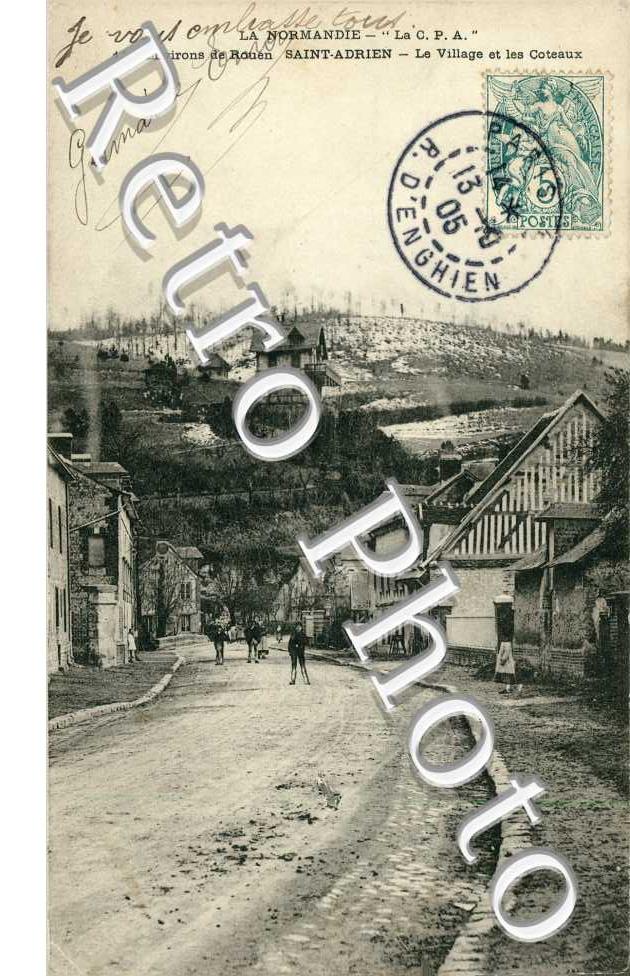 Saint-Adrien Le village et les Coteaux