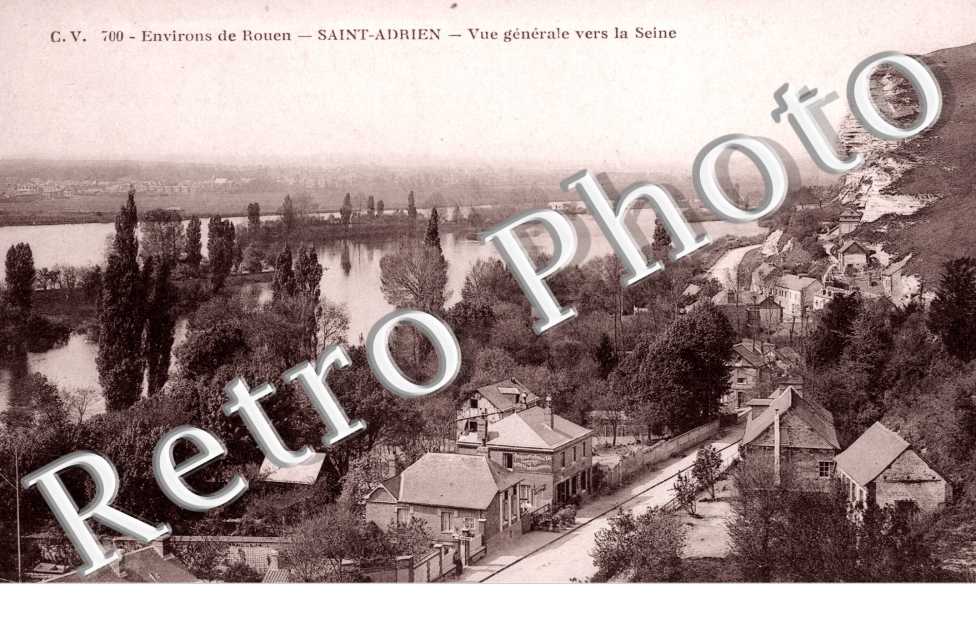 St Adrien, Vue generale de la Seine