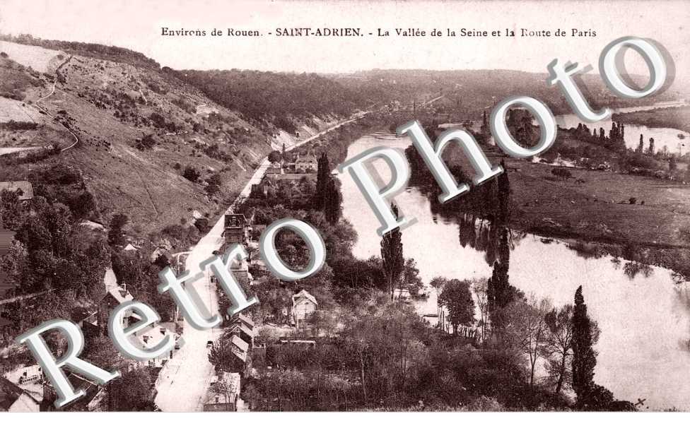 St Adrien, Vallee de la Seine et Route de Paris