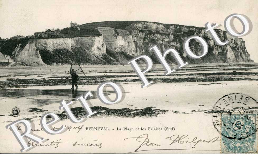 la plage et les falaises