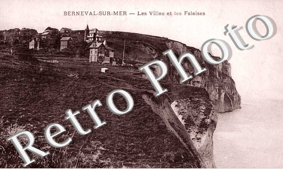 les villas et les falaises