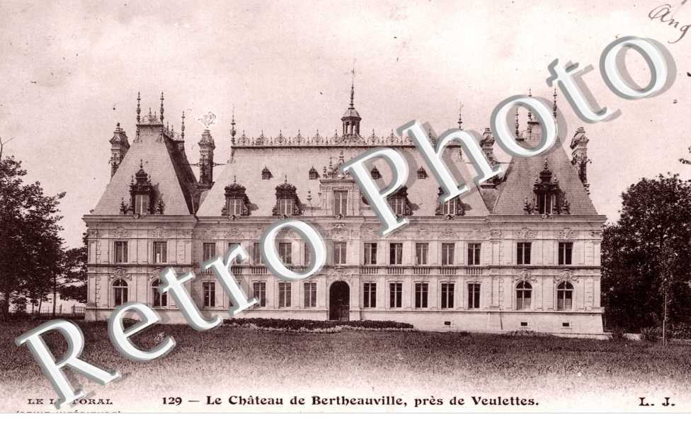le chateau de Bertheauville, pres de Veulettes