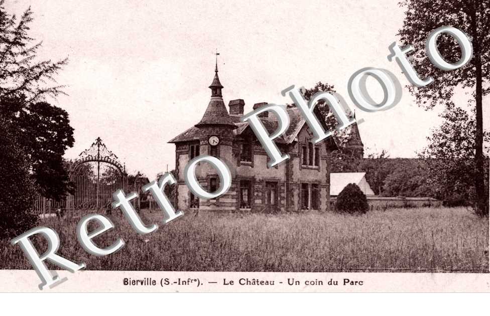 le chateau, un coin du parc