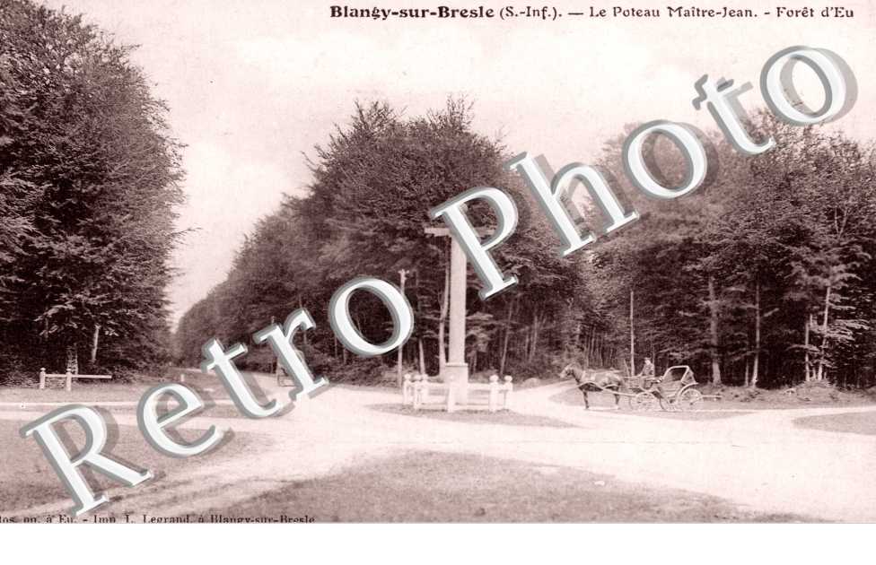 Le Poteau Maitre Jean, Foret d'Eu