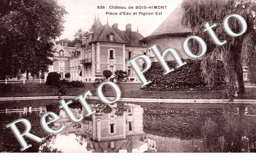 Le Chateau, Piece d'Eau et Pignon Est