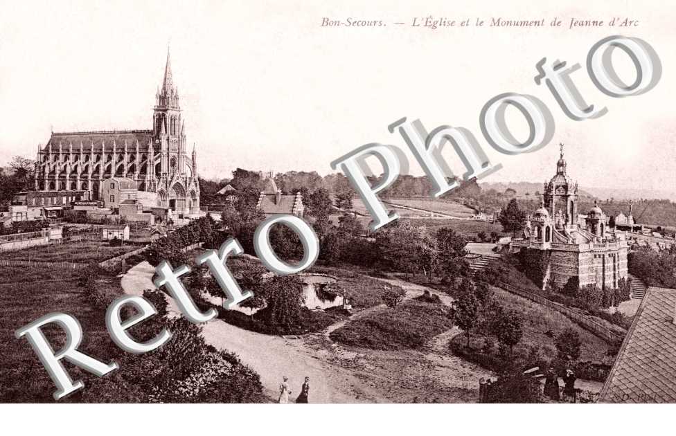 Eglise et le Monument de Jeanne d'Arc