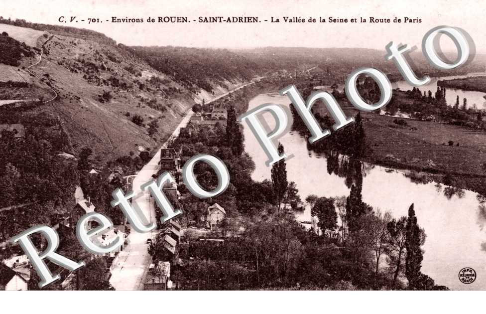 la vallee de la seine et la route de paris