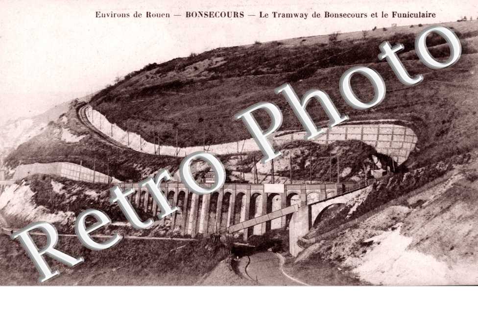 le tramway de bonsecours et le funiculaire