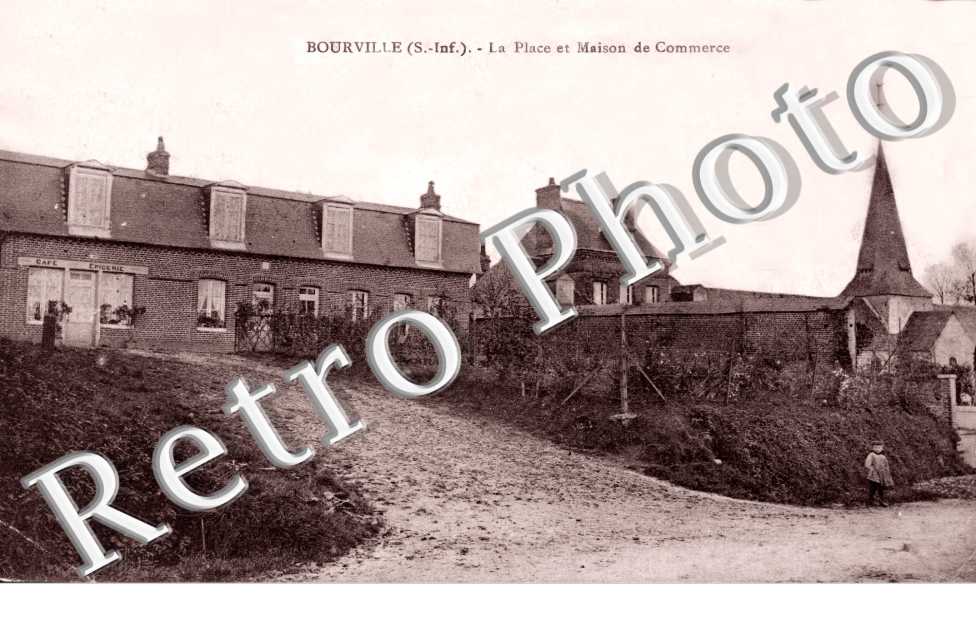 la place et la maison de commerce