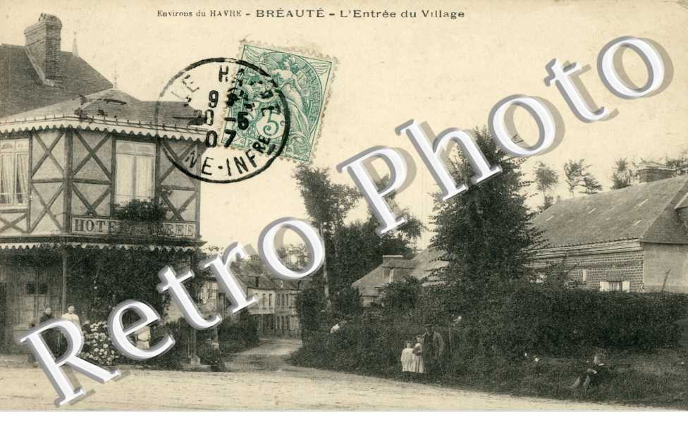 l'entree du village
