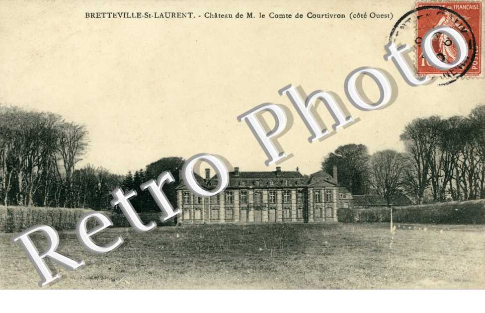 chateau de M. le comte de Courtivron