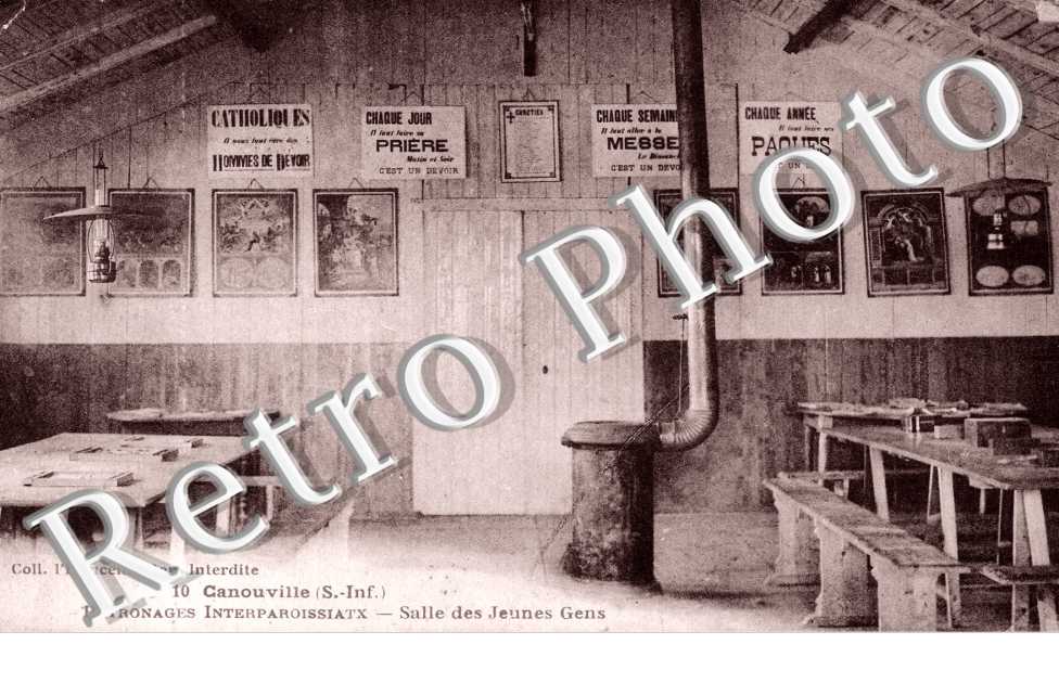 Patronage interparoissiaux, Salle des jeunes gens