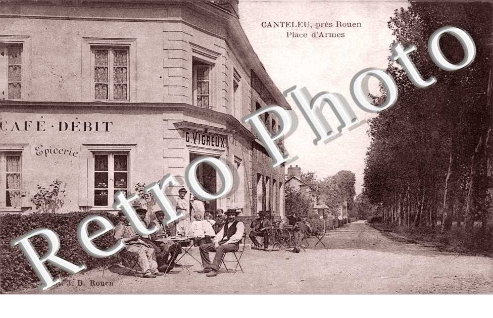 La place d'Armes - cafe-debit  Vigreux