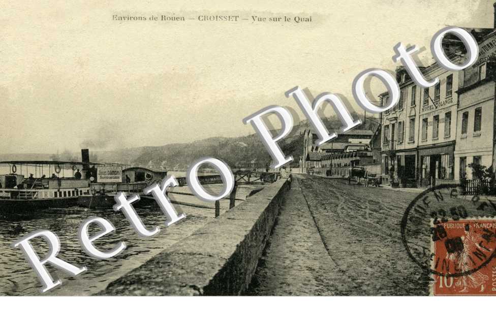 CROISSET - vue sur le Quai