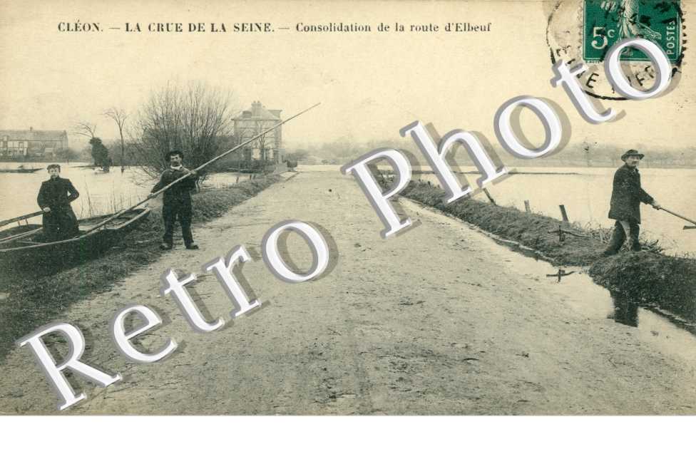 consolidation de la route d'Elbeuf