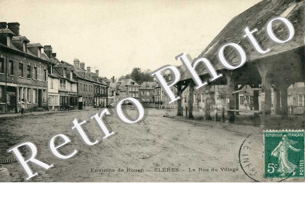 la rue du village