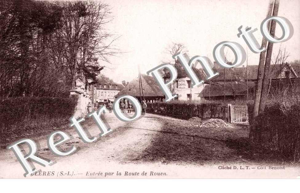 entree par la route de rouen
