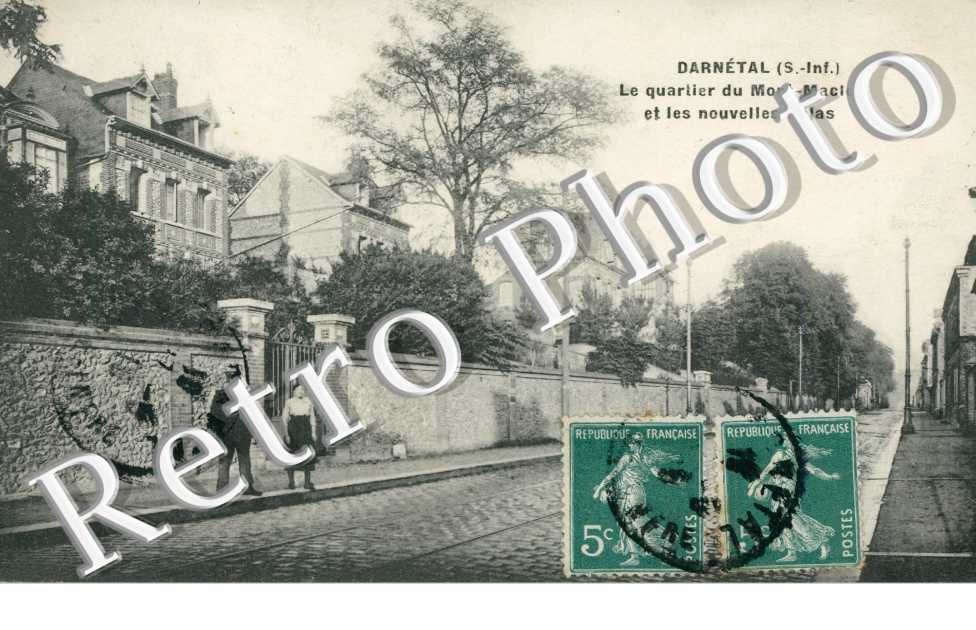le quartier du mont maclou et les nouvelles villas