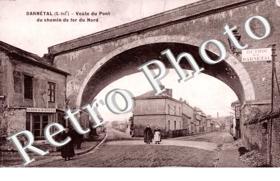 voute du pont du chemin de fer nord