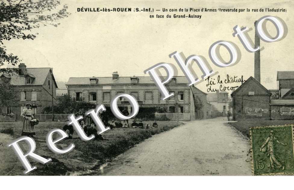 Un coin de la Place d'Armes