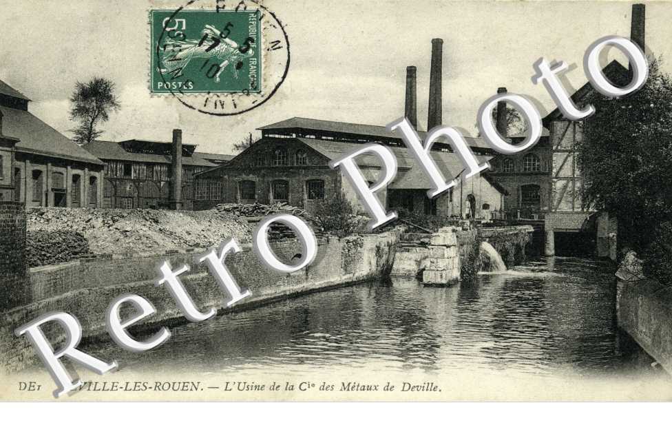 l'usine de la Cie des Metaux de Deville