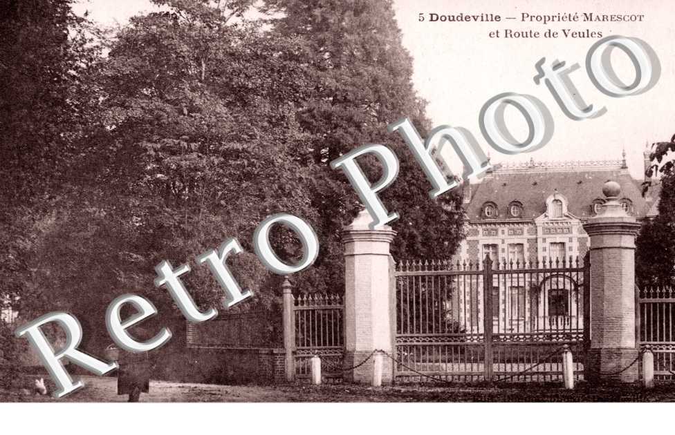 propriete Marescot et Route de Veules