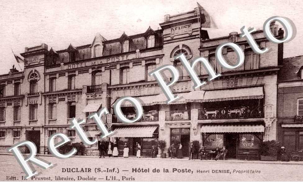 Hotel de la Poste, Proprietaire Henri Denise