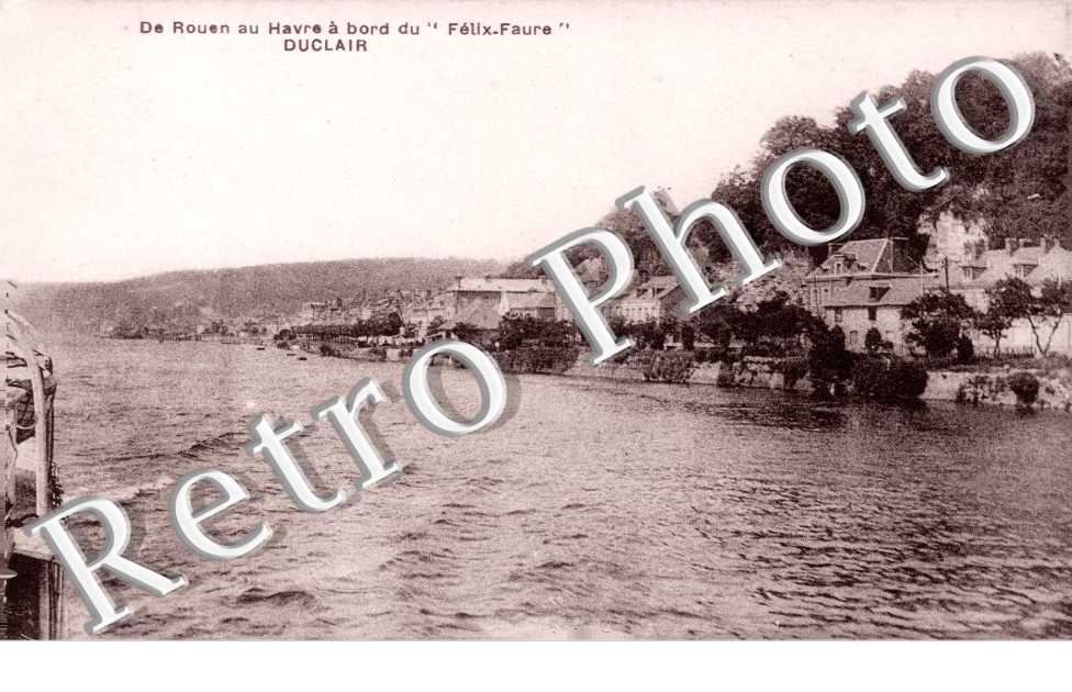 de Rouen au Havre à bord du Félix Faure
