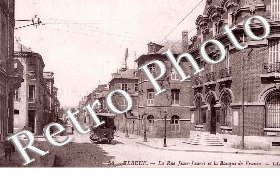 Rue Jean Jaures et Banque de France