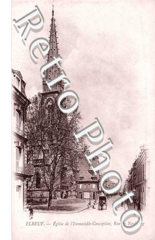 église de l'Immaculée-Conception, rue du Neubourg
