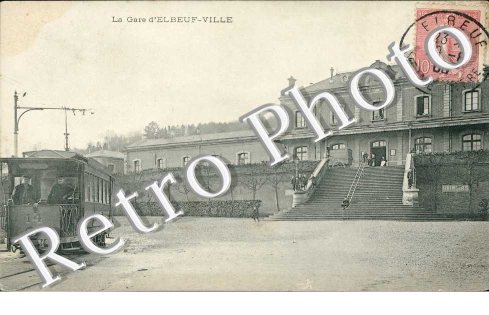 la gare d'elbeuf ville