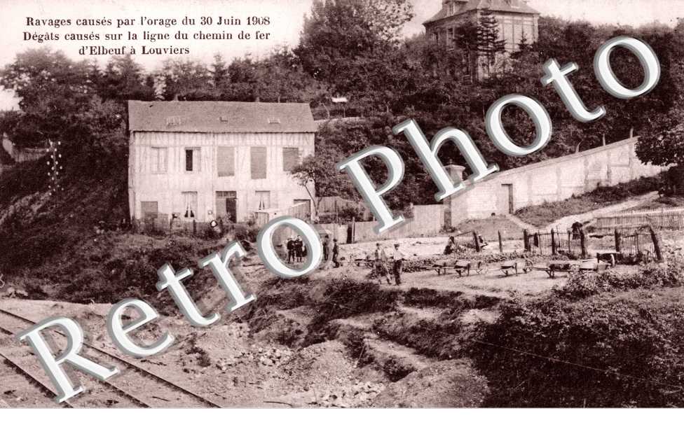 Ravages de l'Orage du 30 juin 1908