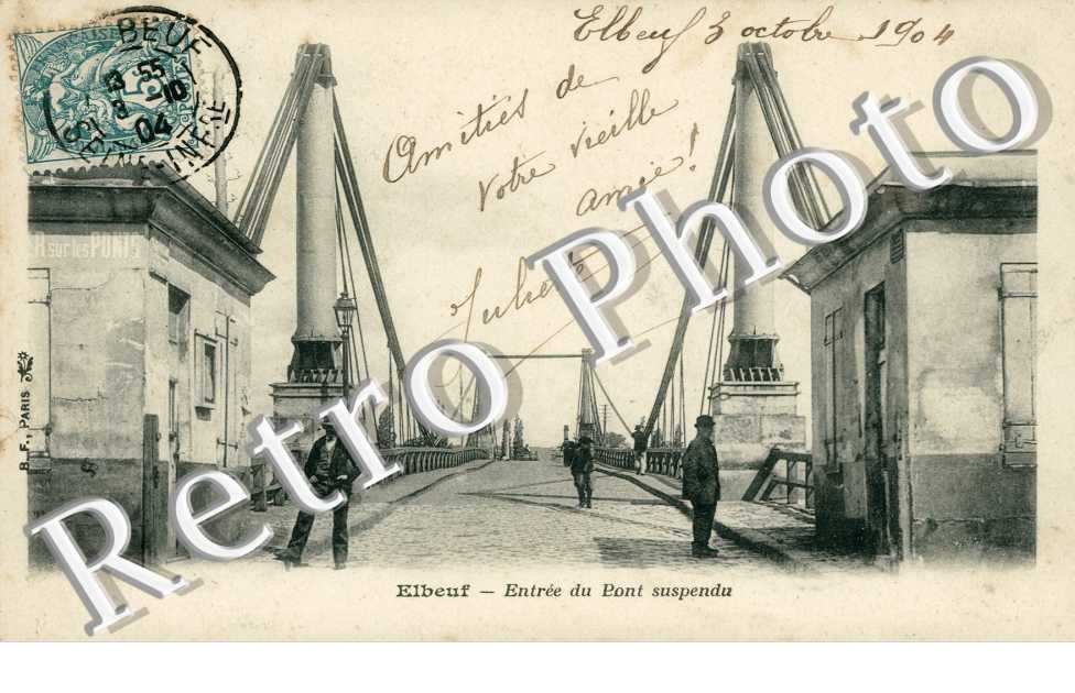 le pont suspendu