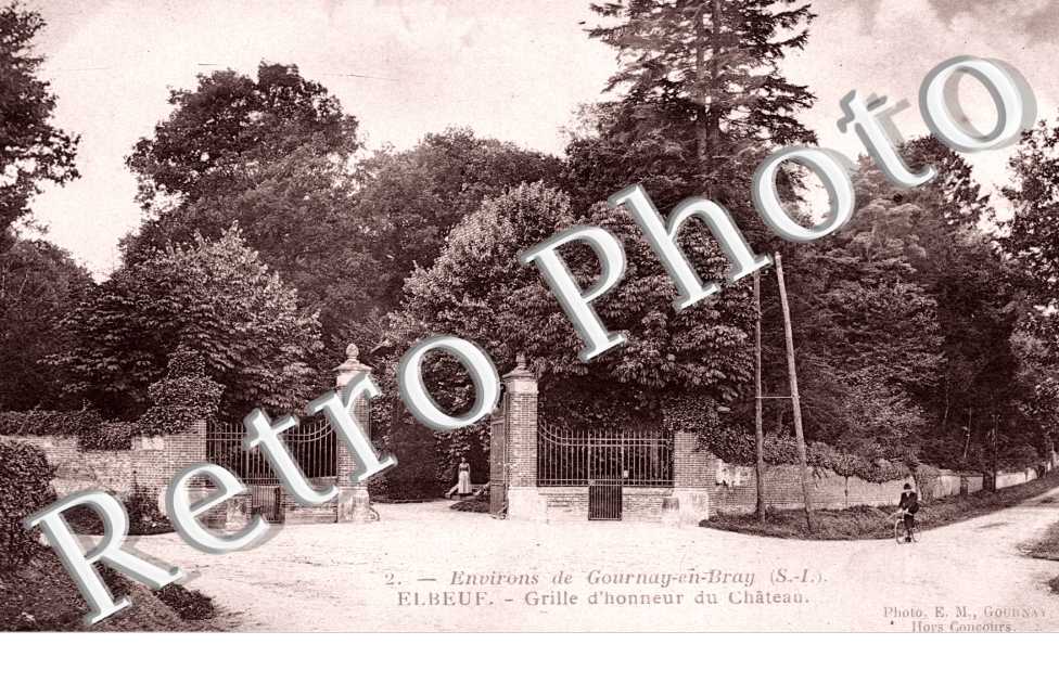 grillle d'honneur du chateau